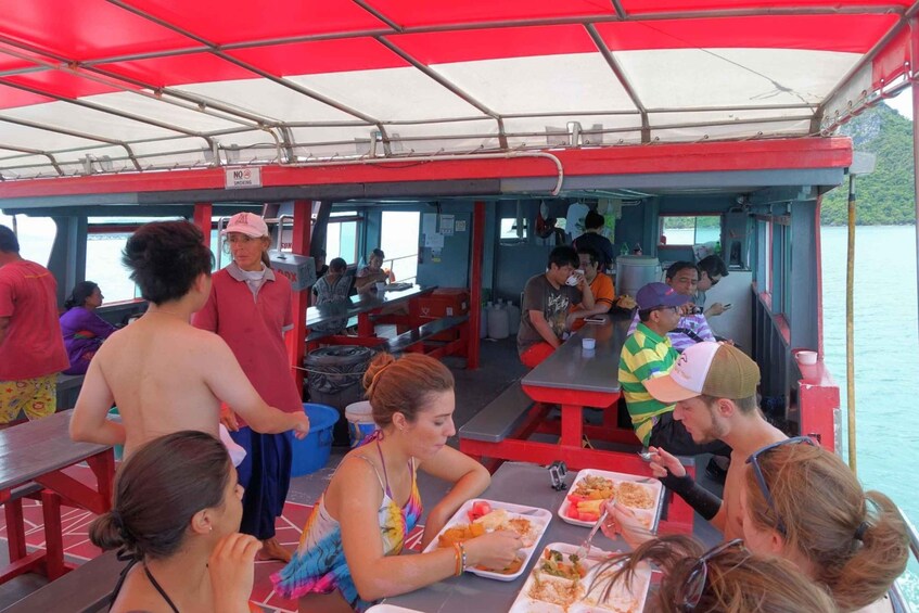 Picture 2 for Activity Samui: Angthong Marine Park Boat Tour w/ Transfer and Meals