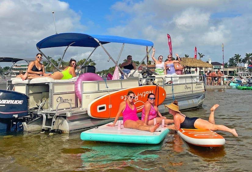 Picture 9 for Activity Fort Lauderdale Private Boat Cruise with Watertoys, 4-Hours