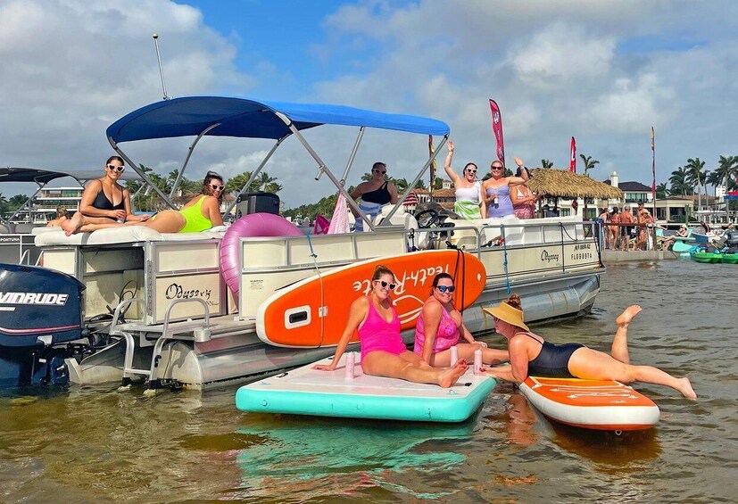 Picture 9 for Activity Fort Lauderdale Private Boat Cruise with Watertoys, 4-Hours