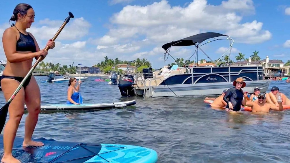 Picture 3 for Activity Fort Lauderdale Private Boat Cruise with Watertoys, 4-Hours