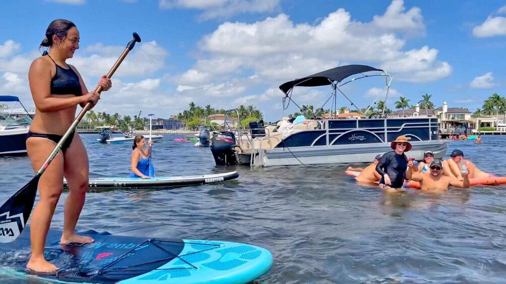 Picture 3 for Activity Fort Lauderdale Private Boat Cruise with Watertoys, 4-Hours