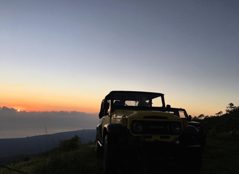 Bali: Mount Batur Sunrise Jeep Adventure with Jungle Swing