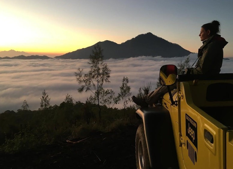 Picture 1 for Activity Bali: Mount Batur Sunrise Jeep Adventure with Jungle Swing