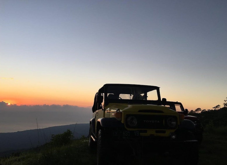 Bali: Mount Batur Sunrise Jeep Adventure with Jungle Swing