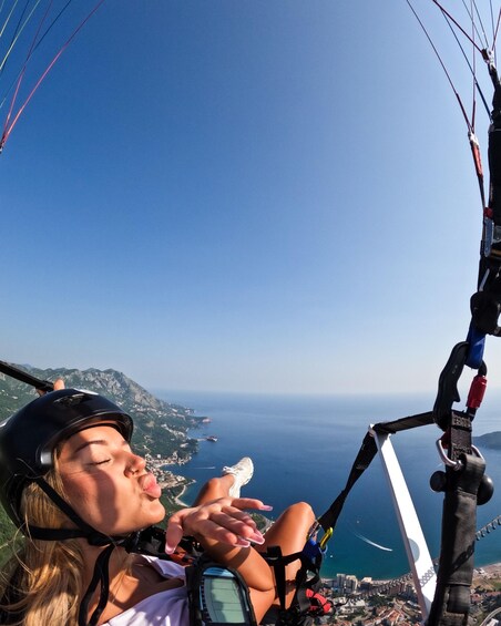 Paragliding Experience in Budva with Certified Pilot