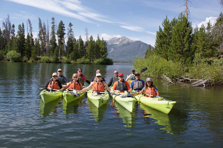 Picture 2 for Activity Frisco: Dillon Reservoir Guided Island Tour by Kayak