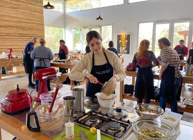 Escuela práctica de cocina y almuerzo de Maggie Beer's Farm