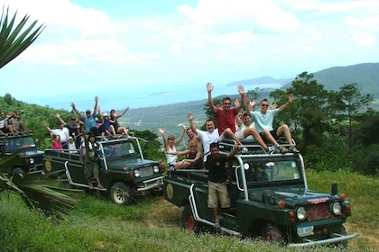 Ko Samui: Excursión en 4x4 por la jungla salvaje con almuerzo