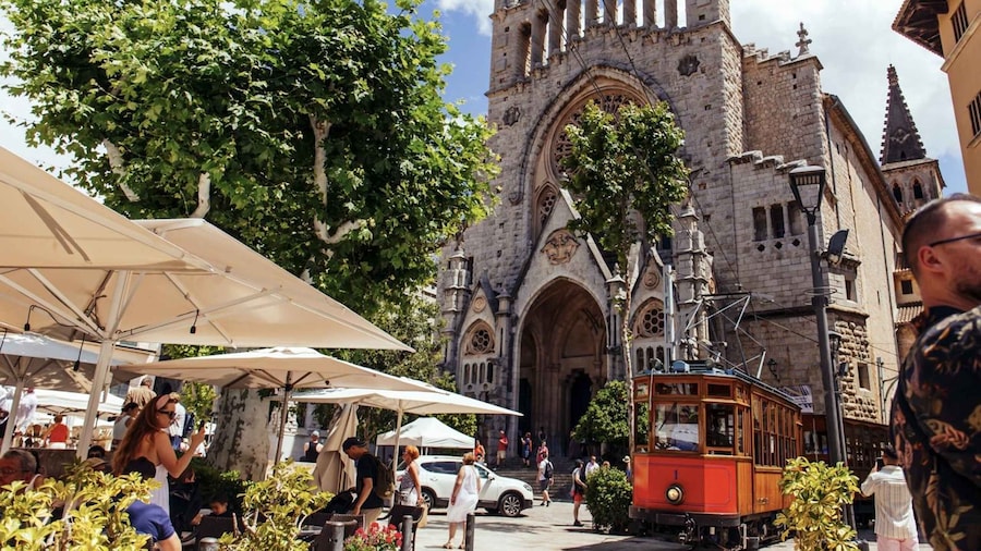 From Alcúdia: Soller Train and Tram Half Day Tour