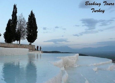 Tour van Pamukkale warmwaterbronnen vanuit Kusadasi