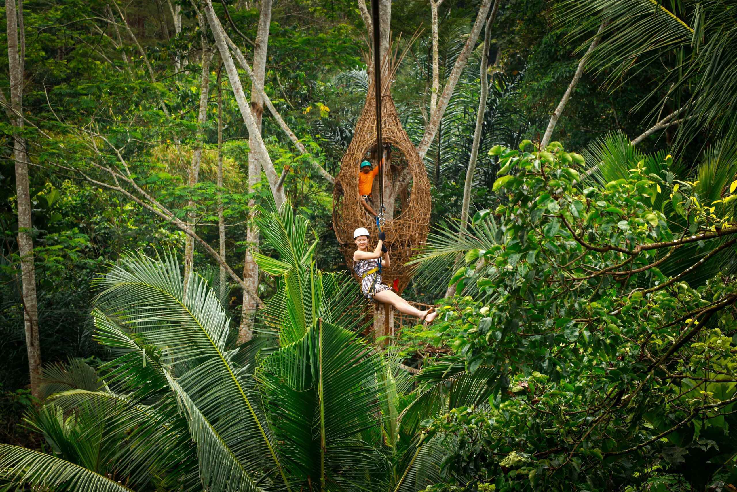 Ubud: Half-Day Zipline and Jungle Swing Adventure