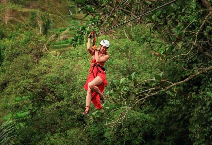 Picture 6 for Activity Ubud: Half-Day Zipline and Jungle Swing Adventure
