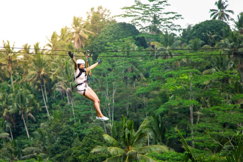 Picture 1 for Activity Ubud: Half-Day Zipline and Jungle Swing Adventure
