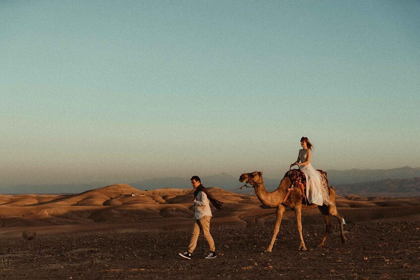 Picture 5 for Activity Marrakech: Sunset Camel Ride in Agafay Desert & Dinner Show