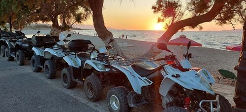 Zonsondergang Quad Safari Tour op Kreta