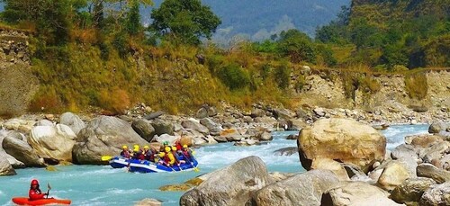 Pokhara: Øvre Seti Rafting (hvitt vann) dag Rafting