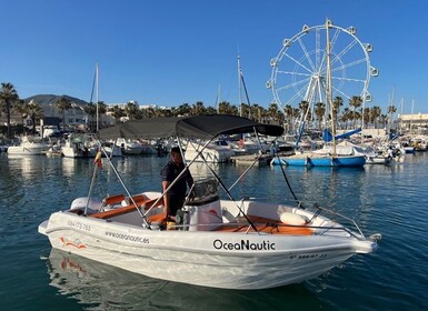 From Málaga: Boat Rental with No License Required