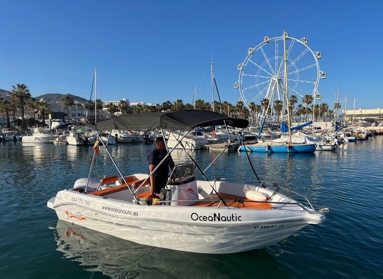 From Málaga: Boat Rental with No License Required