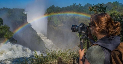 Von Livingstone aus: Victoria Falls Tagesausflug