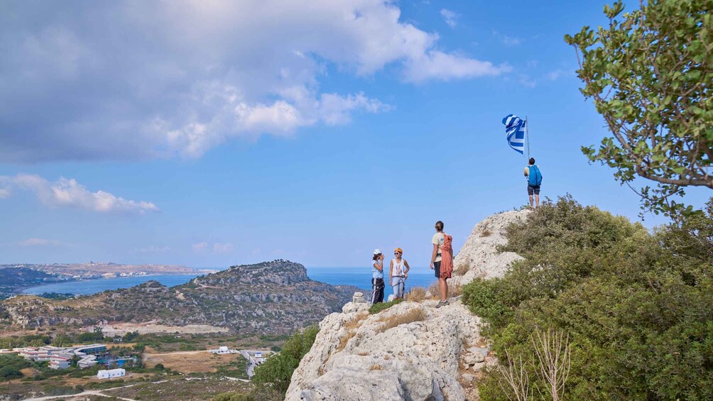 Picture 14 for Activity Rhodes: Ladiko Bay Rock Climbing and Rappelling Experience