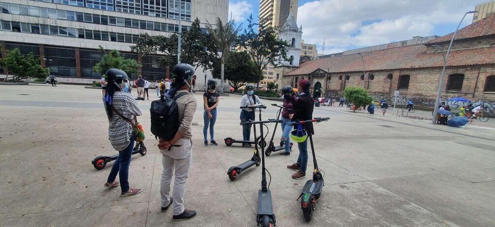 Picture 3 for Activity Scooter Tour Centro Histórico Bogotá