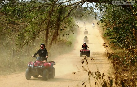 Från Huatulco: ATV-tur i djungel och flod