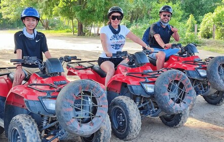 Da Huatulco: Tour della giungla e del fiume in ATV