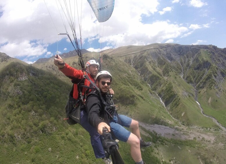 Picture 7 for Activity Georgia: Paragliding tandem flight in Gudauri with video