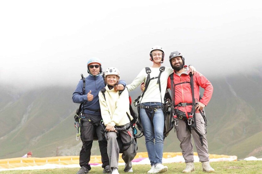 Picture 1 for Activity Georgia: Paragliding tandem flight in Gudauri with video