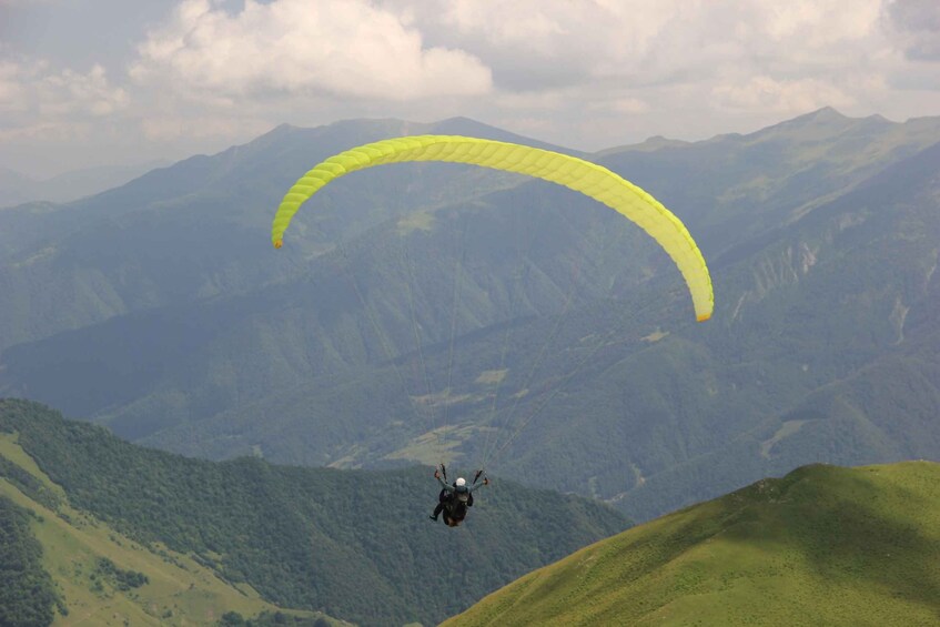 Picture 3 for Activity Georgia: Paragliding tandem flight in Gudauri with video