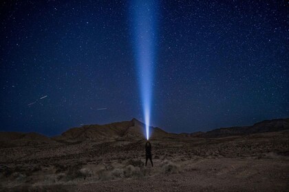 El Gouna: Aventura de observación de estrellas del desierto en jeep con cen...