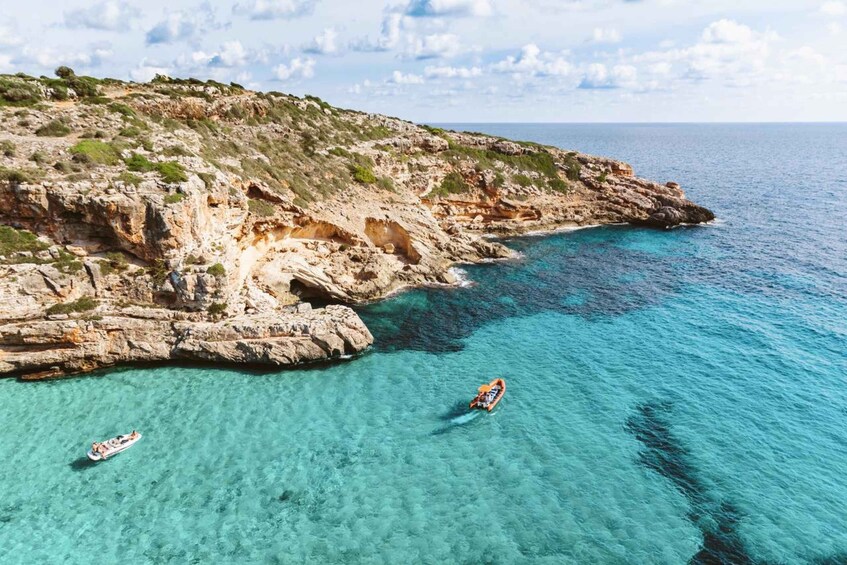 Picture 5 for Activity From Cala Figuera: Boat Tour to Cala Marmols & Caló de Moro