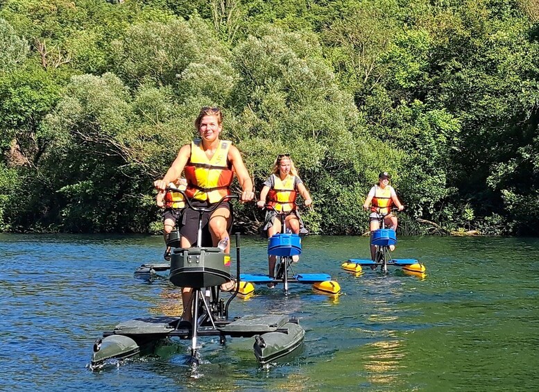 Split/Omiš: Cetina River Water Bike Safari