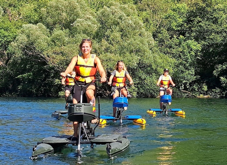 Split/Omiš/Cetina River: 1st Water Bike Safari in Croatia