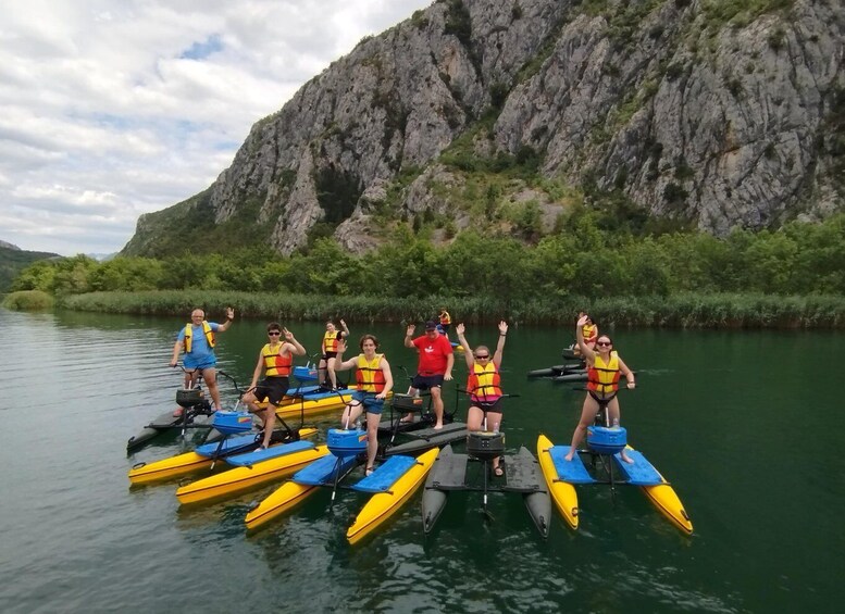 Picture 3 for Activity Split/Omiš/Cetina River: 1st Water Bike Safari in Croatia