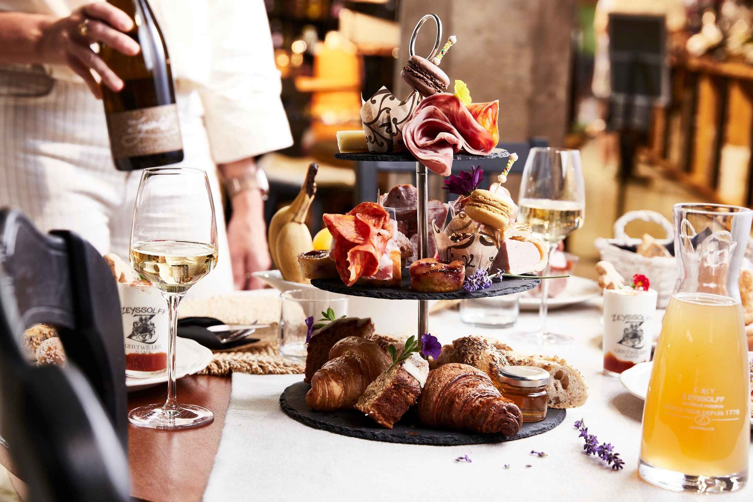 Alsatian brunch with Immersive cellar tour