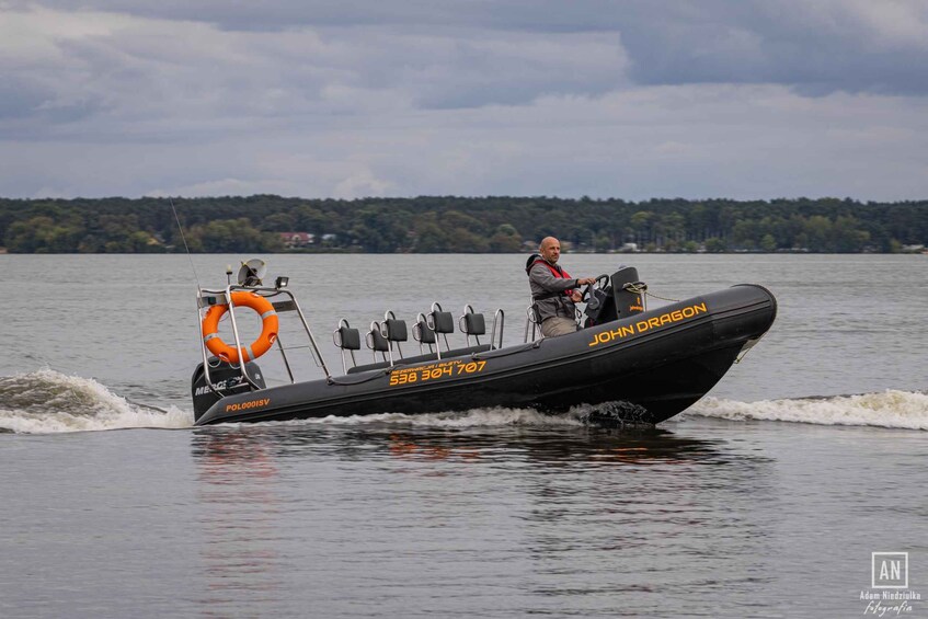 Picture 7 for Activity Warsaw: Exciting, fast motorboat cruise on the Vistula River