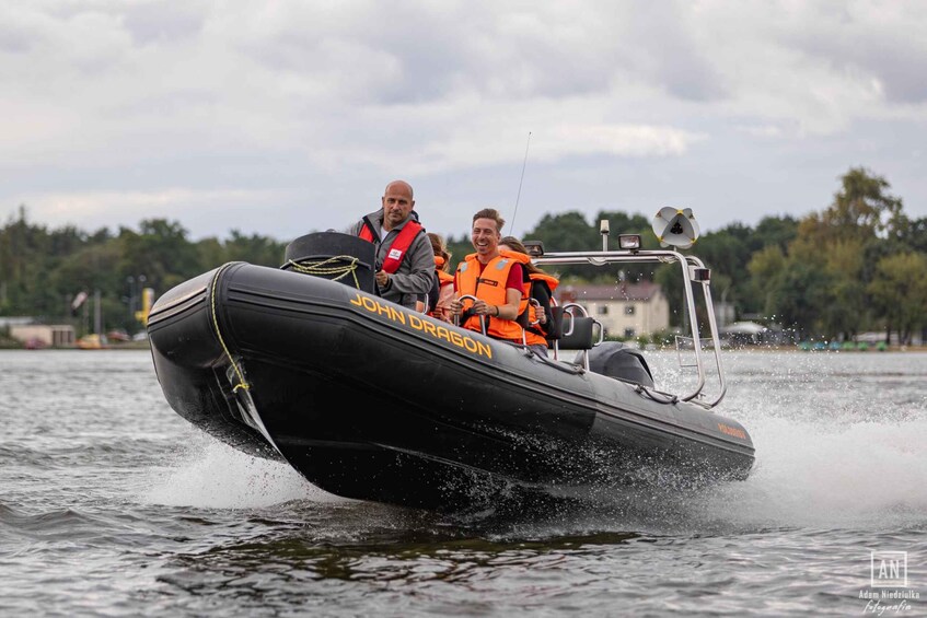 Picture 3 for Activity Warsaw: Exciting, fast motorboat cruise on the Vistula River