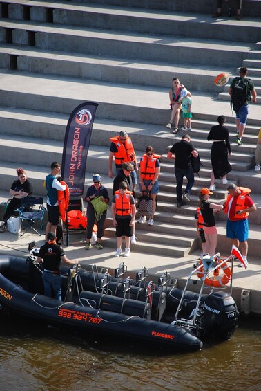 Picture 17 for Activity Warsaw: Exciting, fast motorboat Vistula cruise on the river