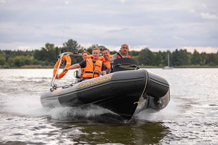 Picture 9 for Activity Warsaw: Exciting, fast motorboat cruise on the Vistula River