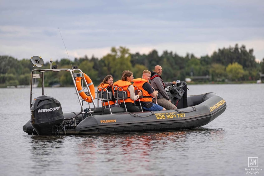 Picture 8 for Activity Warsaw: Exciting, fast motorboat cruise on the Vistula River