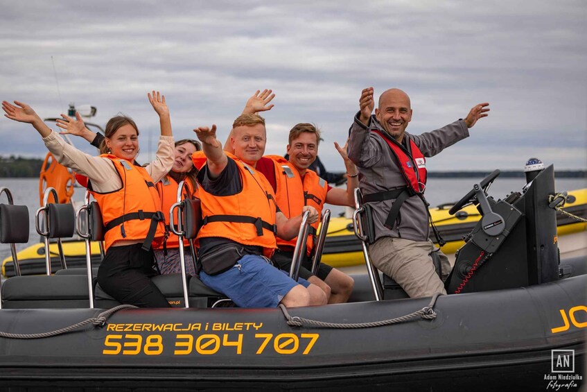 Picture 6 for Activity Warsaw: Exciting, fast motorboat cruise on the Vistula River