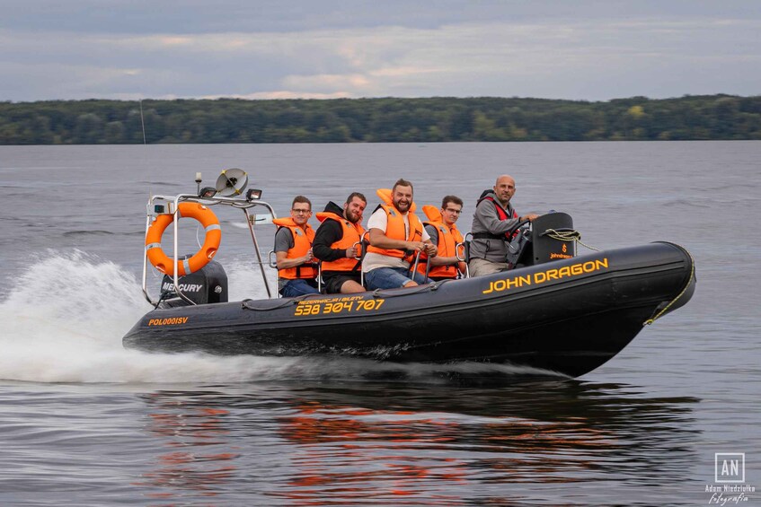 Picture 11 for Activity Warsaw: Exciting, fast motorboat cruise on the Vistula River