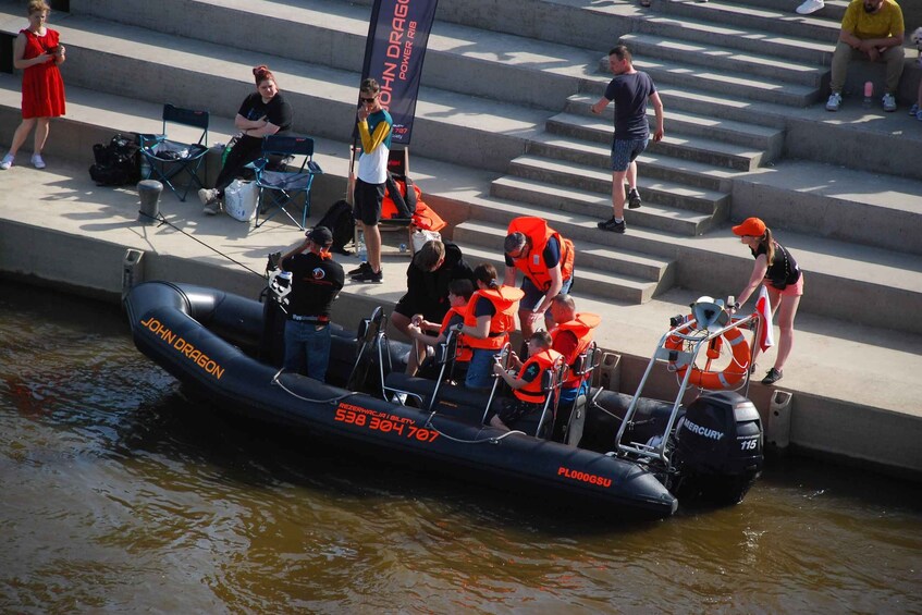 Picture 18 for Activity Warsaw: Exciting, fast motorboat Vistula cruise on the river