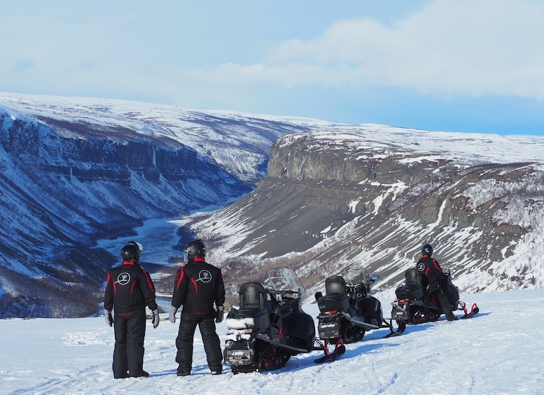 Picture 4 for Activity Alta: Guided Snowmobile Safari on Finnmarksvidda With Snacks