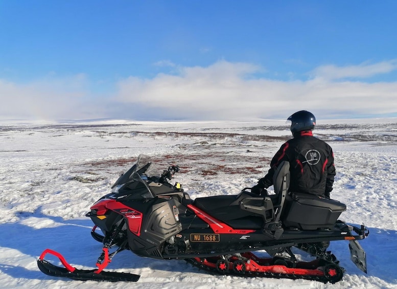 Picture 6 for Activity Alta: Guided Snowmobile Safari on Finnmarksvidda With Snacks