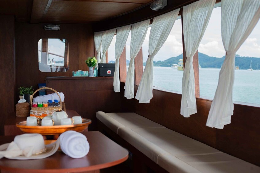 Picture 4 for Activity From Phuket: Vintage Wooden Boat Charter to Racha Island