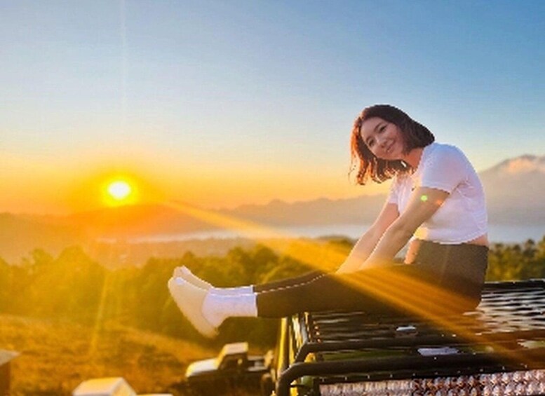 Picture 1 for Activity Batur: Jeep Sunrise, Ubud Waterfall, Ubud Coffee Plantation