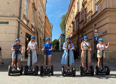 Krakova: 1 tunnin Segwayvuokraus valokuvilla varustettuna