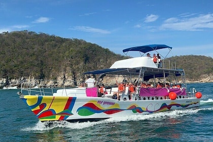 Excursion d'une journée complète dans les baies de Huatulco